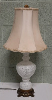 Vintage Murano Glass Lamp 29"