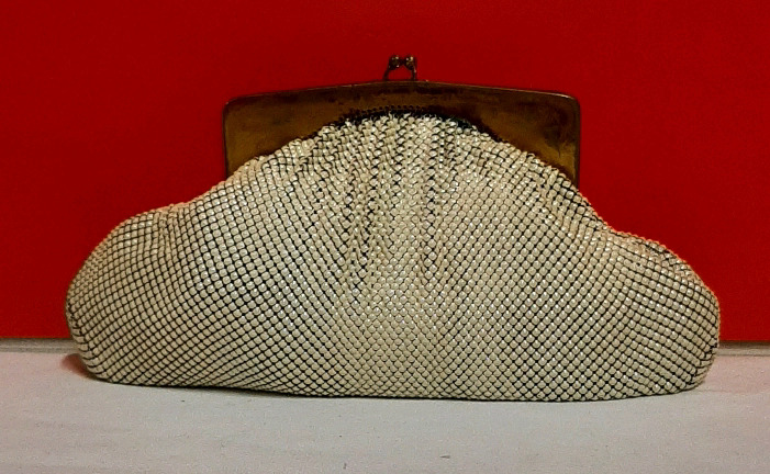 Antique Whiting and Davis Mesh Bag.