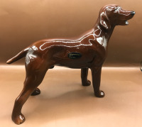 COOPERCRAFT England Brown Pointer Figurine 7 inches tall