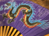 Asian Painted Fan 40 inches wide - 2