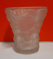 Vintage Belfor Crystal Vase Hand Made in Czechoslovakia