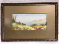 Watercolor by B Allen Listed Artist frame 16 x 11 inches