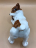 Royal Doulton England Character Dog with Ball HN 1103 No 855 Issued 1934-1985 4 inches long - 4