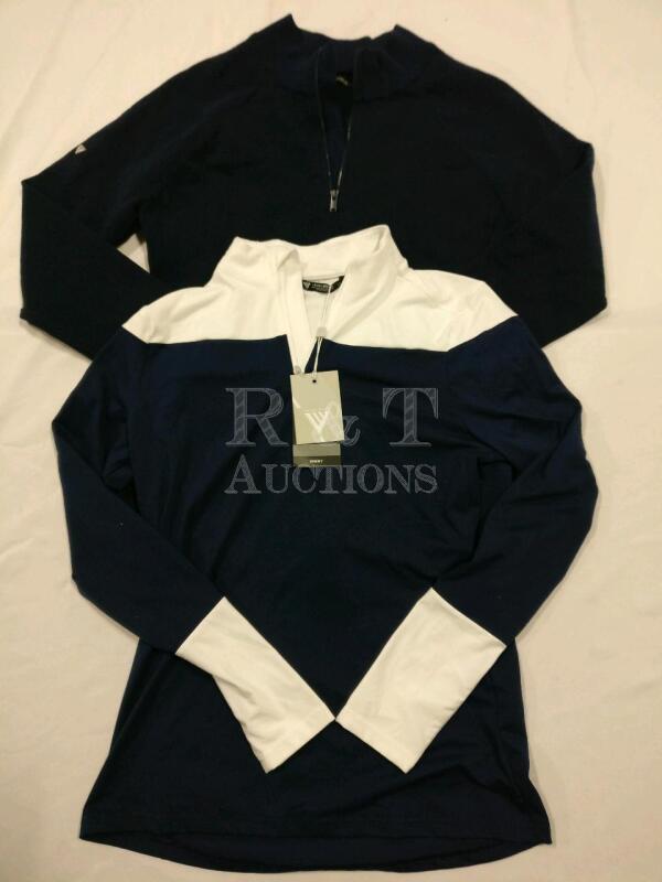 2 New LevelWear Women's Long Sleeve Tops - Small