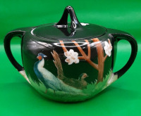 RS Tillowitz Covered Sugar Bowl with Pheasants