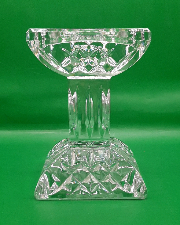 Vintage Waterford Crystal Pillar Candle Holder