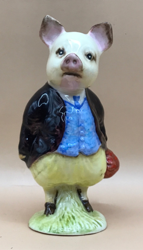 Beswick England Beatrix Potter Pigling Bland by Graham Orwell 4 inches tall