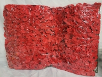 New - Faux Poppy Flower Wall Panel Displays , 12 Panels . Each Panel measures 16"&times;24"
