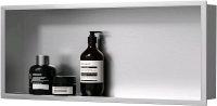 New - Bernkot Stainless Steel Shower Niche Brushed Recessed Shower Shelf Wall