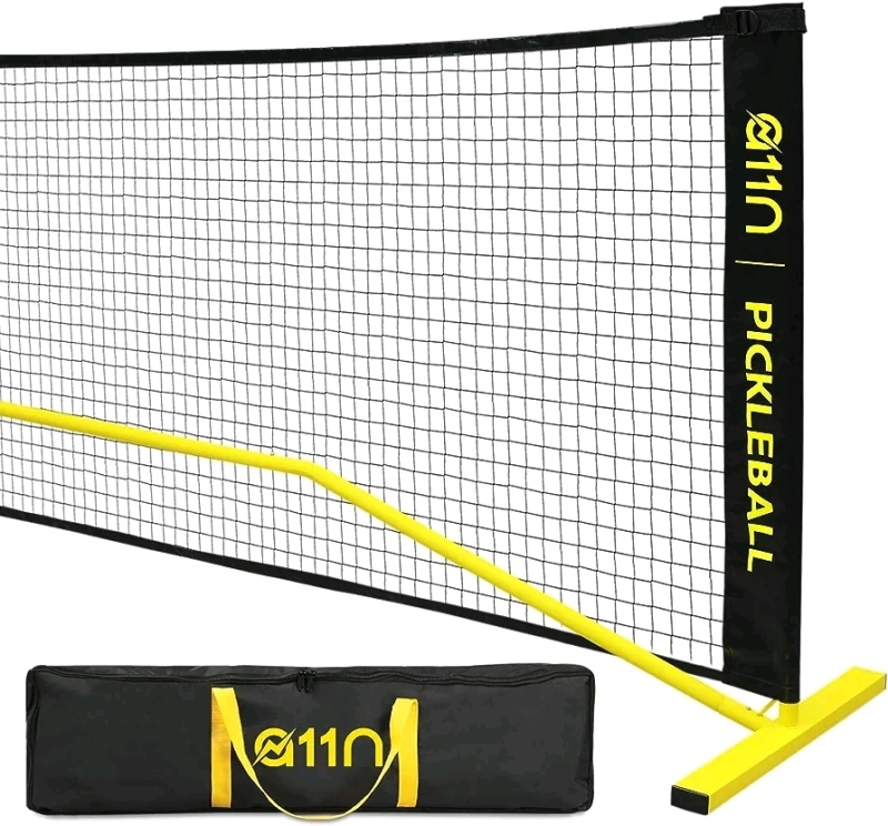 New - A11N 22ft Portable Pickleball Net System, Regulation Size Net w/Bag