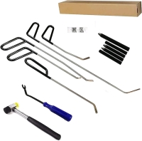 New - CYGOODS 12pc Set Paintless Dent Repair Rods Kit, Auto Body Dent Repair Kit
