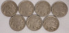 1921 - 1937 USA Indian Head / Buffalo Nickels . 17 Nickels in Various Condition - 2