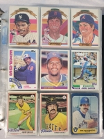 1970s & 80s MLB Baseball Cards - 405 Cards