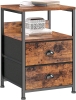 New Furologee Nightstand with 2 Drawers