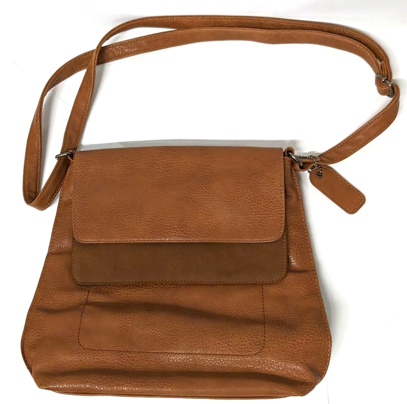 Lovely Denver Hayes Pebbled Leather-Like Purse