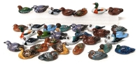 30+ Teeny Tiny Exquisitely Handpainted Mini Wooden Ducks