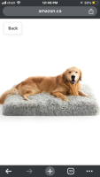 Dog Bed with Removable Washable Cover