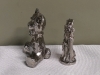 24 New Miniature Pewter Figures - Teddy Bears & Wizards - 3