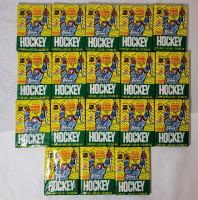1990 Topps NHL Hockey Trading Card Sealed Packs , 18 Packs