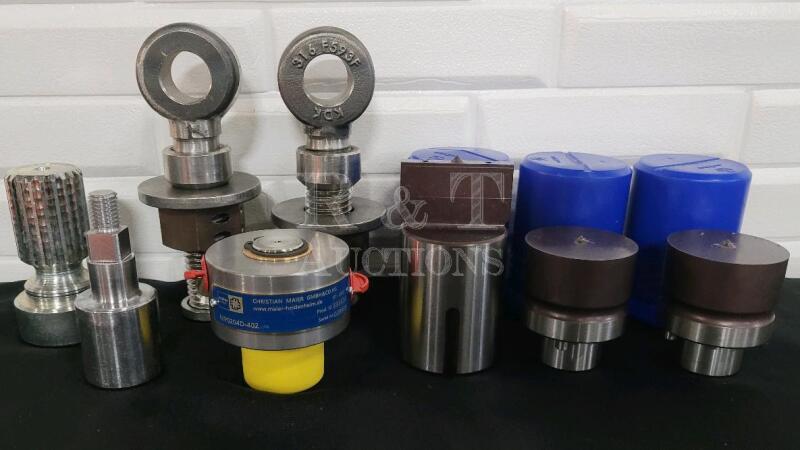 Unidentified Heavy Machinery Parts , Seven (7) Pieces - New