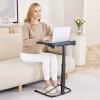 New - Maarch Folding TV Tray Table, Adjustable TV Dinner Table, Foldable - 4