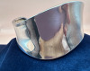 925 Sterling Silver Wide Bracelet Cuff Mexico