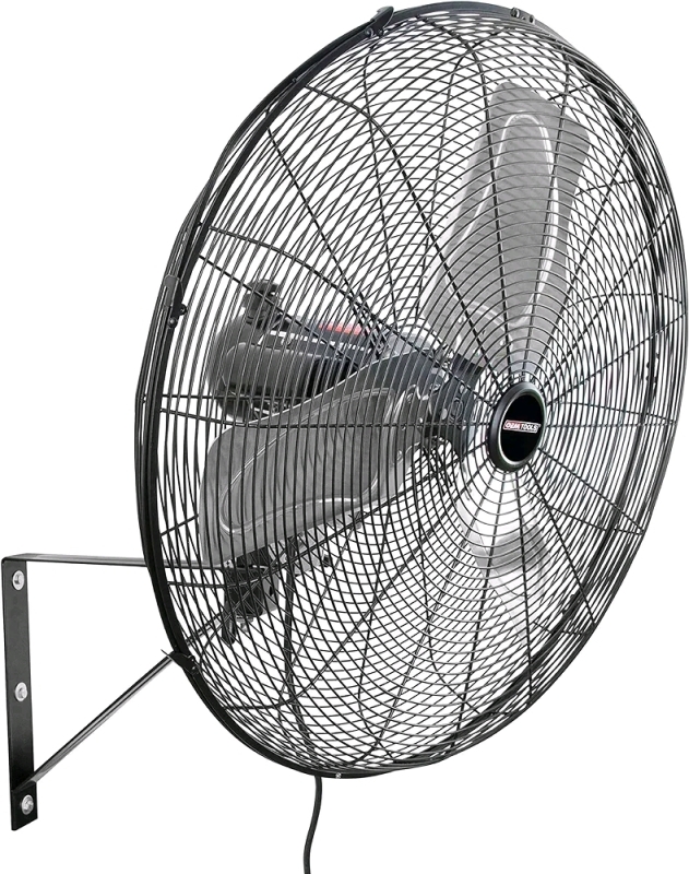 New - OEMTOOLS OEM24893 24" Oscillating Wall Fan, 6800 CFM Large Industrial Fan