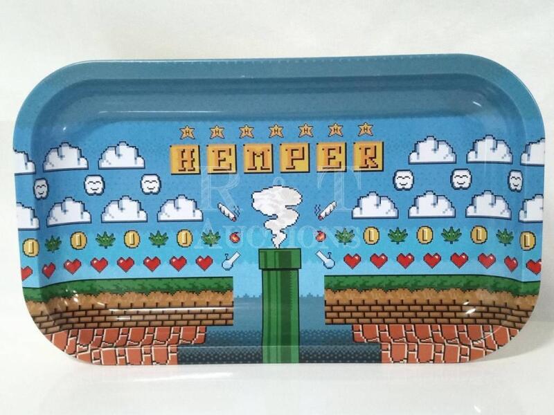 New Metal HEMPER Super Gamer Rolling Tray