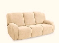 FIGOOO Recliner Sofa Covers for a 3 Seat Reclining Couch Covers - 8-Piece Spandex Recliner Couch Covers