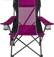 Kijaro sling chair Pink & Black