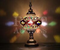 New Asylove Turkish Mosaic Globe Desk Lamp