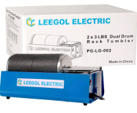 New Leegol Electric Dual Drum Rock Tumbler