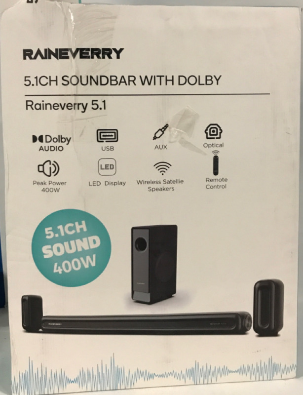 New Raineverry Soundbar With Dolby