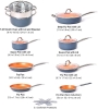 New Mueller 14 PC Ultraclad Cookware Set - MC-14C - 3