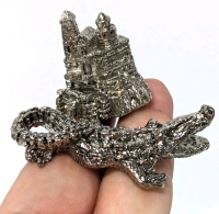 Vintage Pewter Miniatures: 13 Castles & 11 Alligators