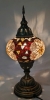 New Turkish Mosaic Globe Handcrafted Table Lamp (Coffee Milk) - 2