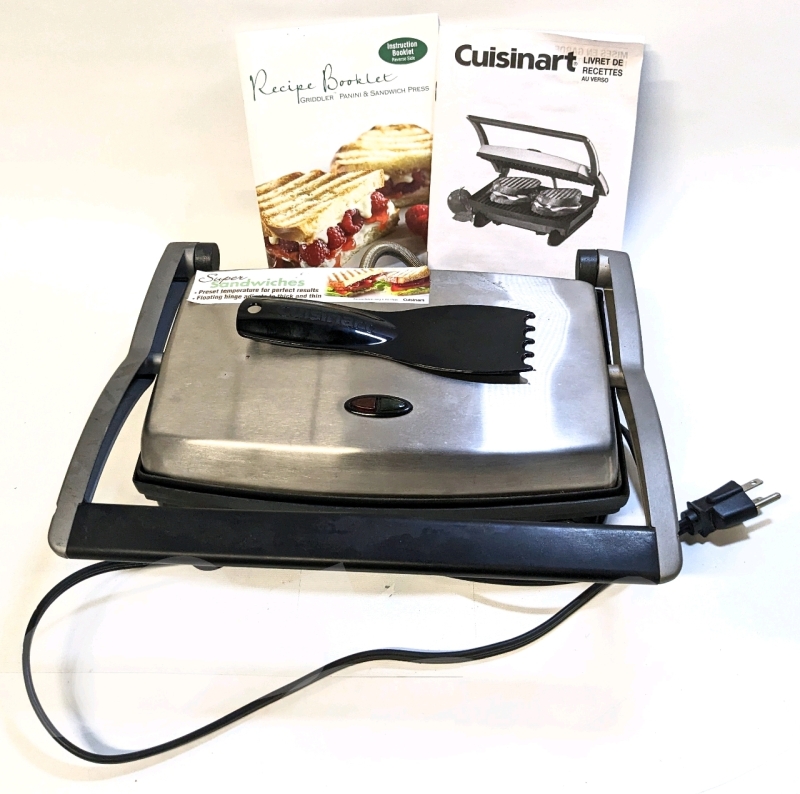 Cuisinart Griddler Panini & Sandwich Press