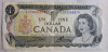 Three (3) 1973 Canadian Bank of Canada One Dollar Bank Notes , Bills Have Been in Circulation - 3