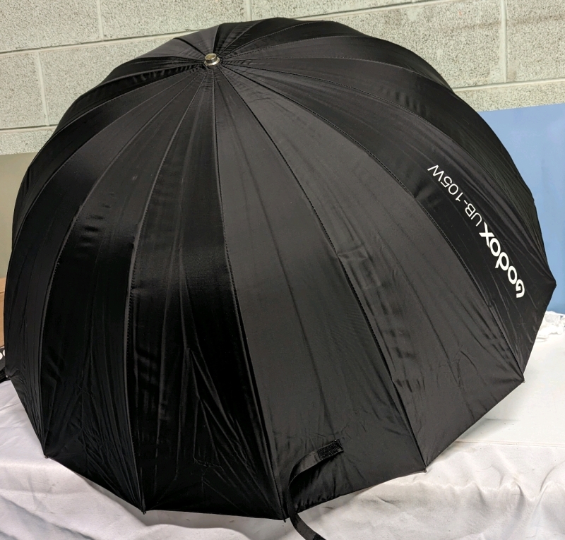 Godox UB-165W 65in 165cm Parabolic Inner White Reflec Umbrella.