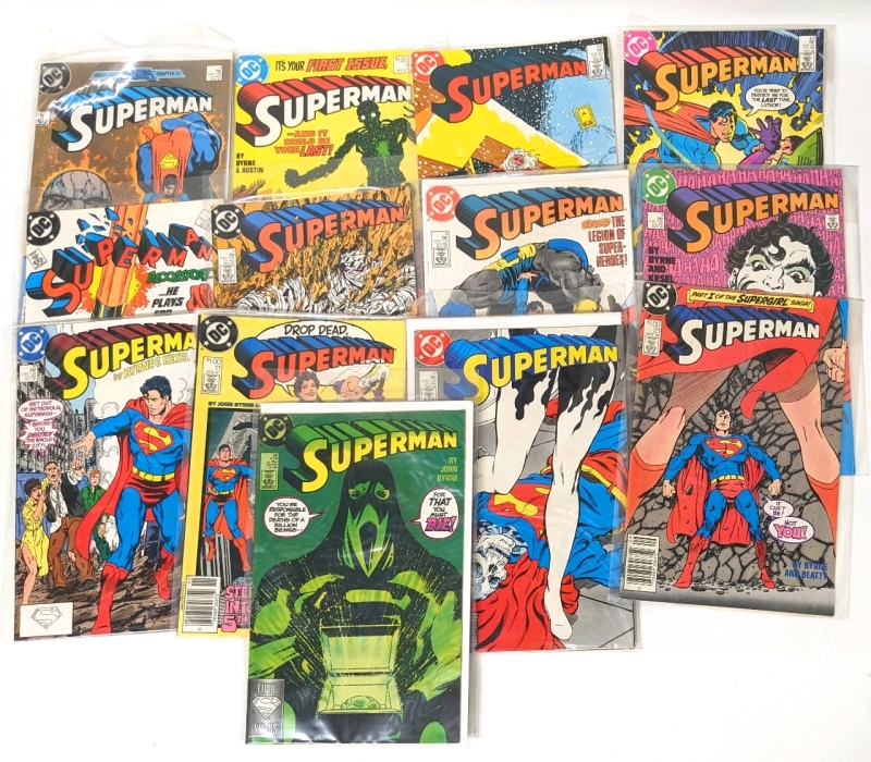 14 SUPERMAN Comics from DC Comics