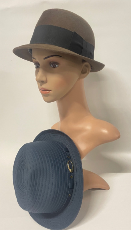 Two designer hats Biltmore and Knox like new condition