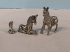 36 New Miniature Pewter Figures - Cobra & Unicorns & Horses - 2