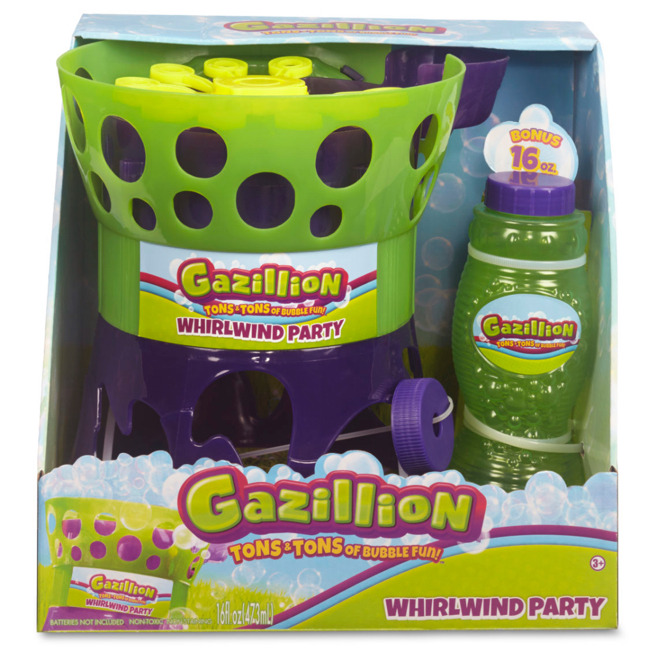 NEW Gazillion Bubbles Whirlwind Party Machine