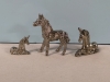 34 New Miniature Pewter Figures - Unicorns & Horses - 2