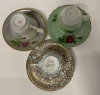 Three Teacups and Saucers including Colclough - 2