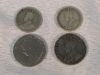 1916 - 1935 Canadian King George V Coins . Includes Two (2) Silver Dimes - 3