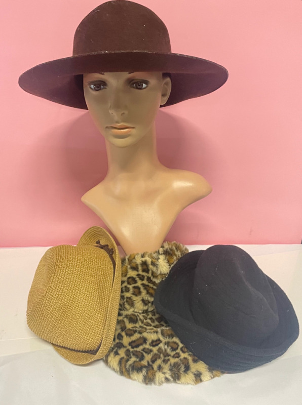 Four stylish winter hats for ladies