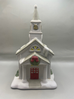 PARTYLITE The Church candle holder figurine