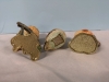 3 Adorable Trinket Boxes + Necklace - Owls & Hen - 4