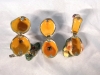 3 Adorable Trinket Boxes + Necklace - Owls & Hen - 5